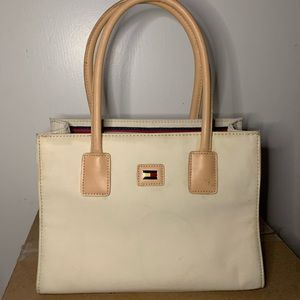 Vintage Cream Tommy Hilfiger Purse